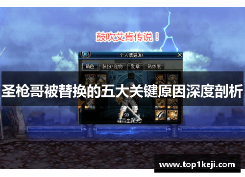 圣枪哥被替换的五大关键原因深度剖析